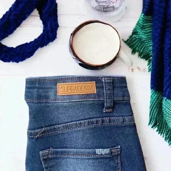 SupraDenim Size 1 NEW With Tags Stretch Mid-Rise Skinny Jeans. 27.5” waist denim - Picture 10 of 12